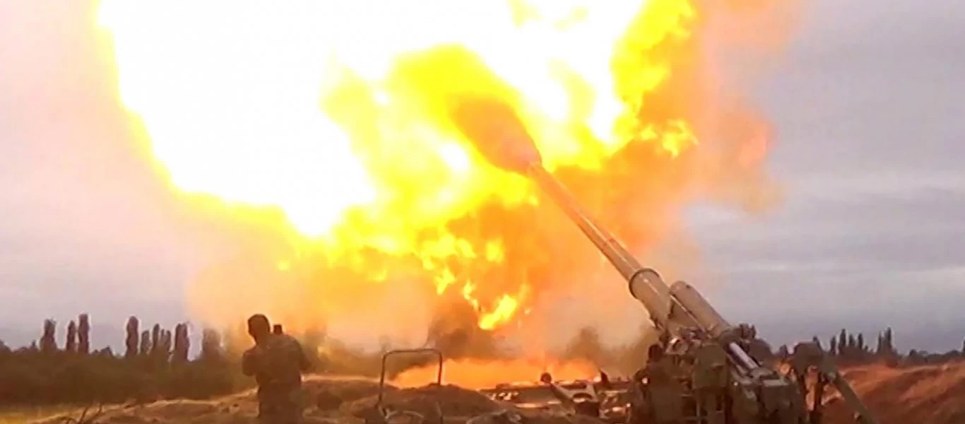 Βίντεο: Ολική σύρραξη μεταξύ Αρμενίας και Αζερμπαϊτζάν και... «χωρίς να παίρνουν αιχμαλώτους»